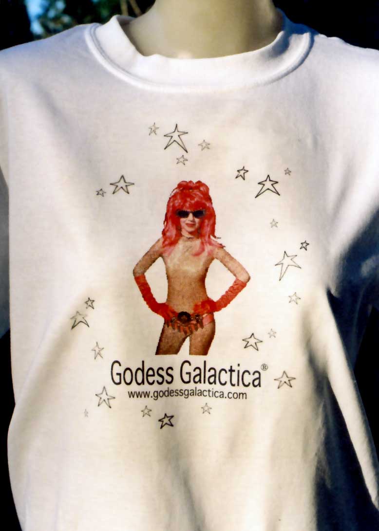 godess galactica t-shirt